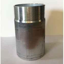 Manchon aluminium pour vanne diamètre 90 - Longueur 150