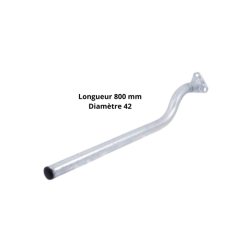 Tube support d'aile coudé - Longueur 800 mm