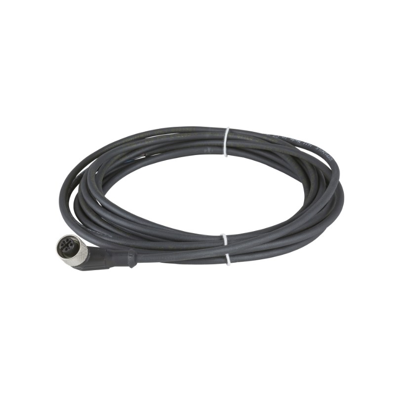 Cordon avec connecteur pré-câblé M12 Femelle - 4 broches